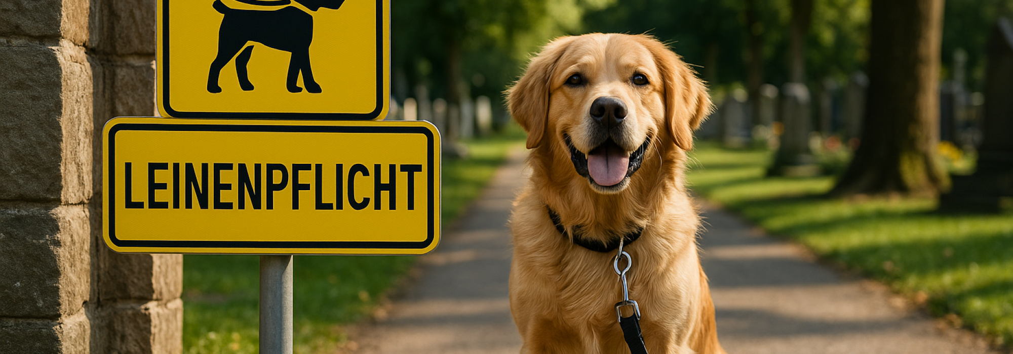 Leinenpflicht Friedhof
